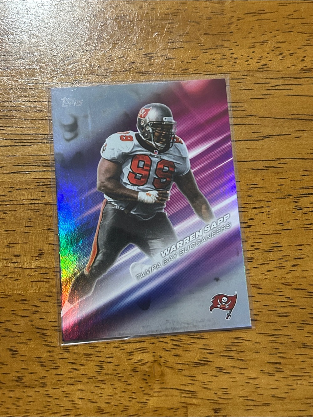 Tampa Bay Buccaneers Warren Sapp Greats of the Game Football Card